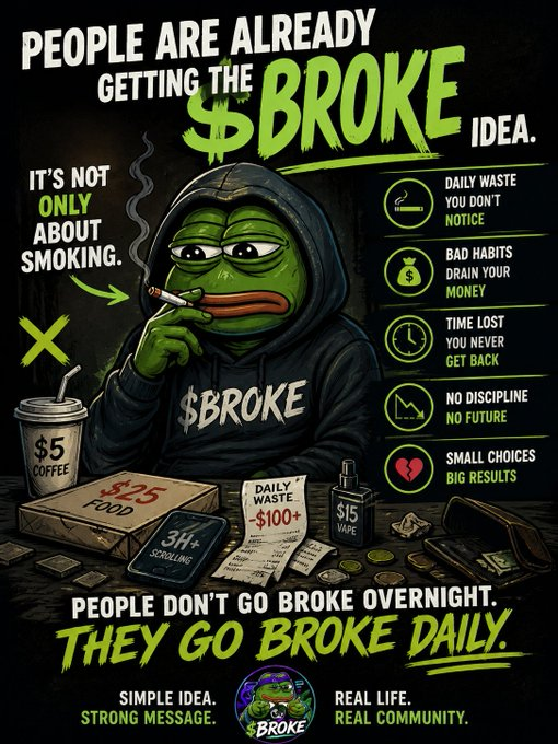 Broke